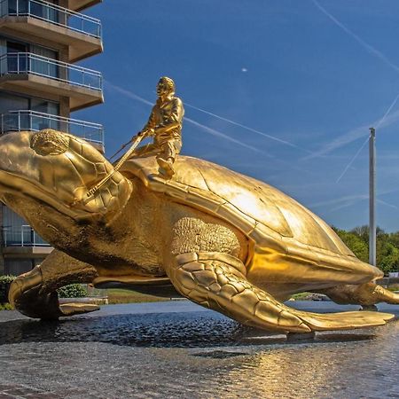 Апартаменти Penthousestudio Gaudi Met Zonneterras En Zicht Op Zee Ньївпорт Екстер'єр фото